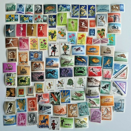 San marino stamps - collection,