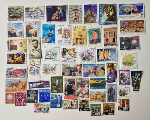 Malta stamps collection - stamps,