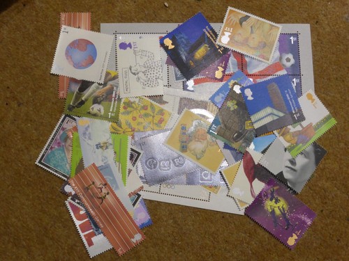 Mint stamps for postage - mint,