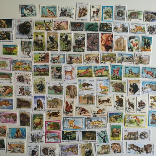 Wild animals stamps - wild,