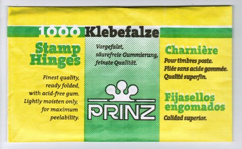 Prinz stamp hinges pack - pack, of