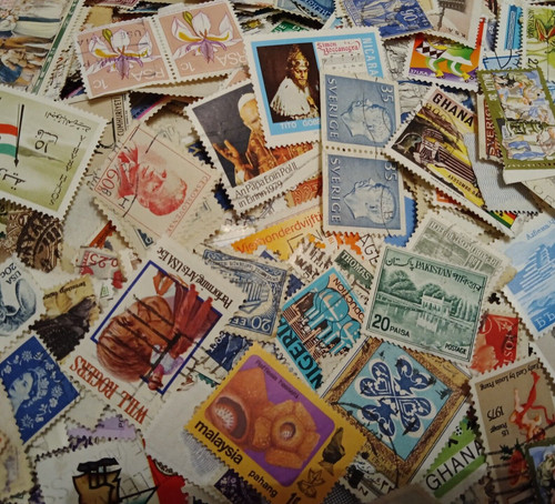500 worldwide stamp mixture - 500+,